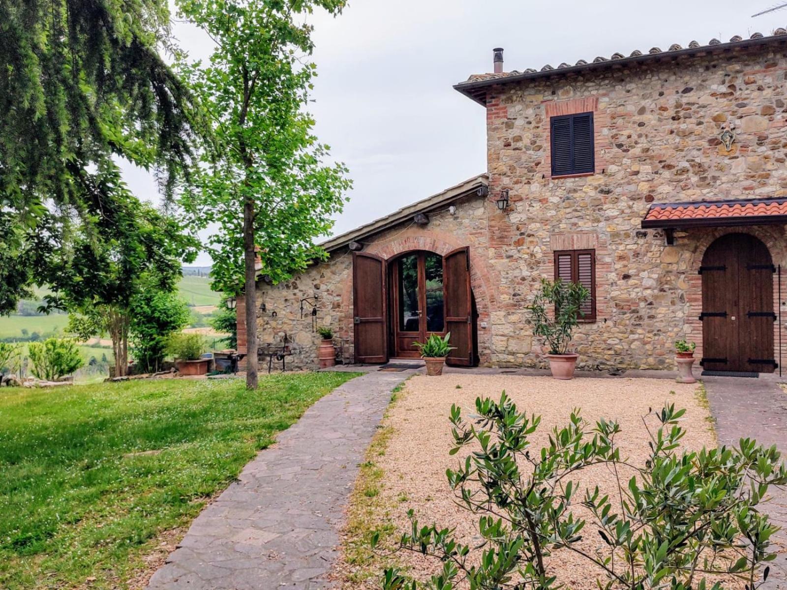 Il Giardino Del Chianti Apartment เซียนา ภายนอก รูปภาพ